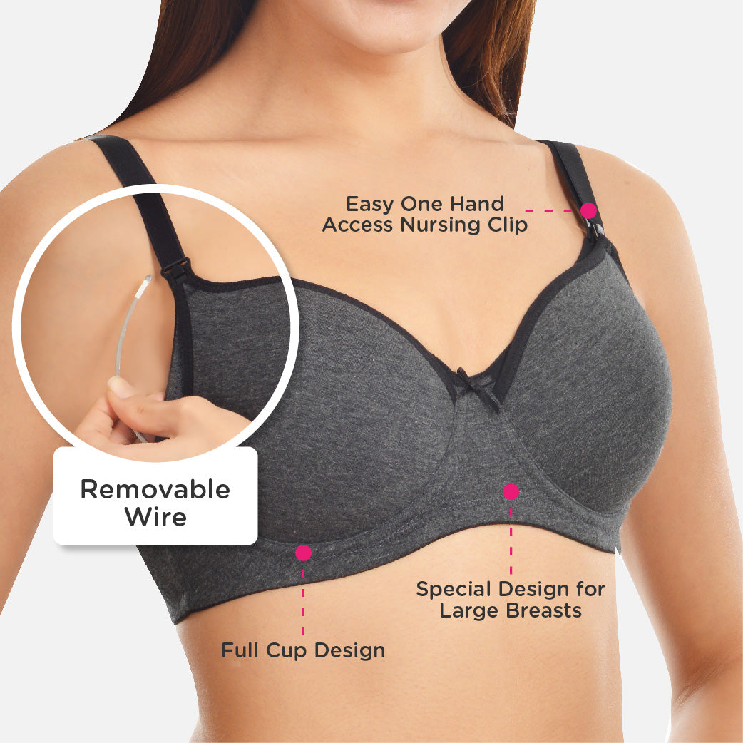 Lunavie Premium Convertible Moulded Nursing Bra