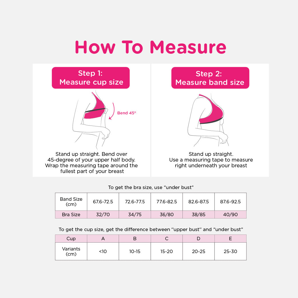 Lunavie Premium Convertible Moulded Nursing Bra