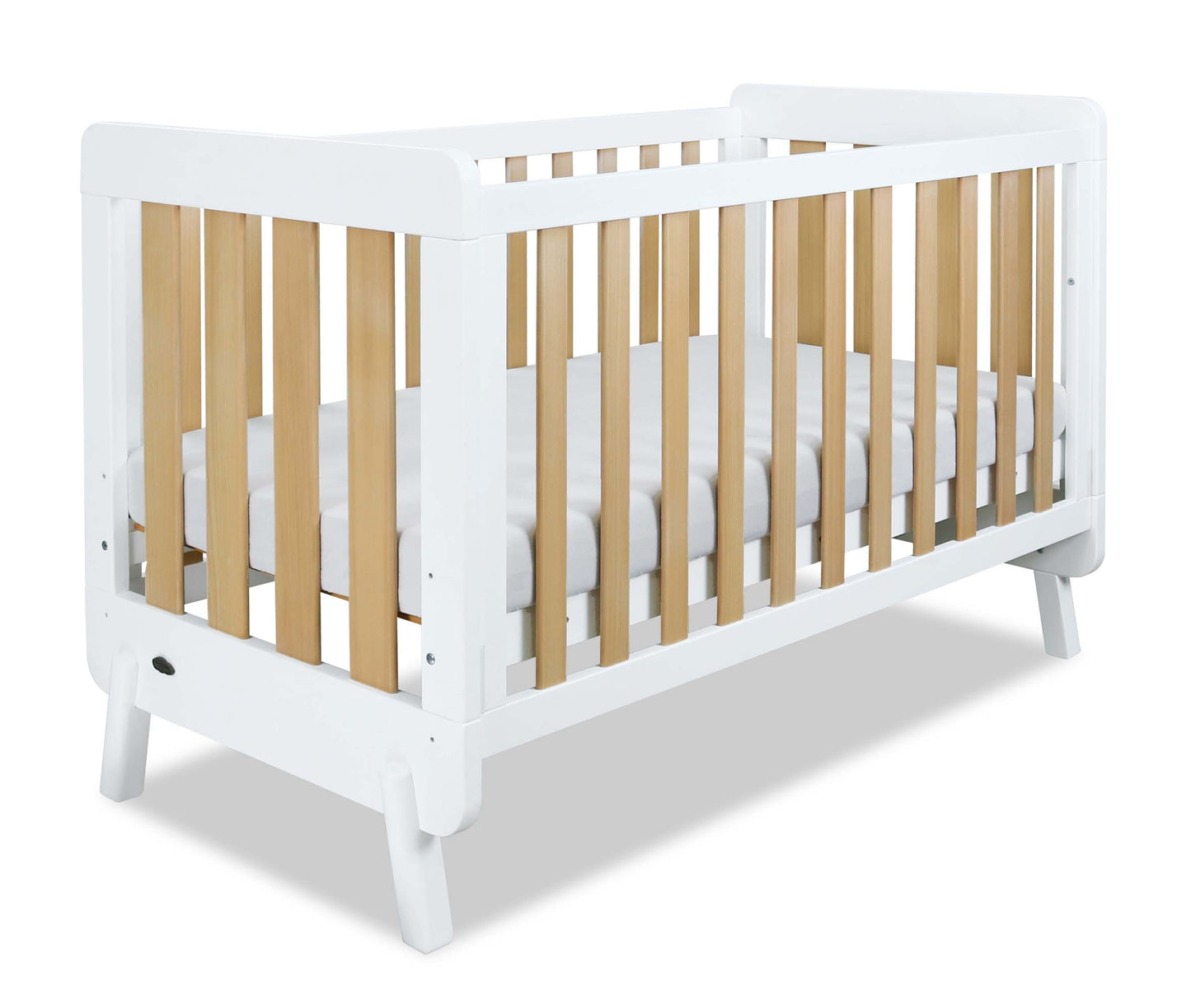 Comfy Baby Cot Bed - Luca-White