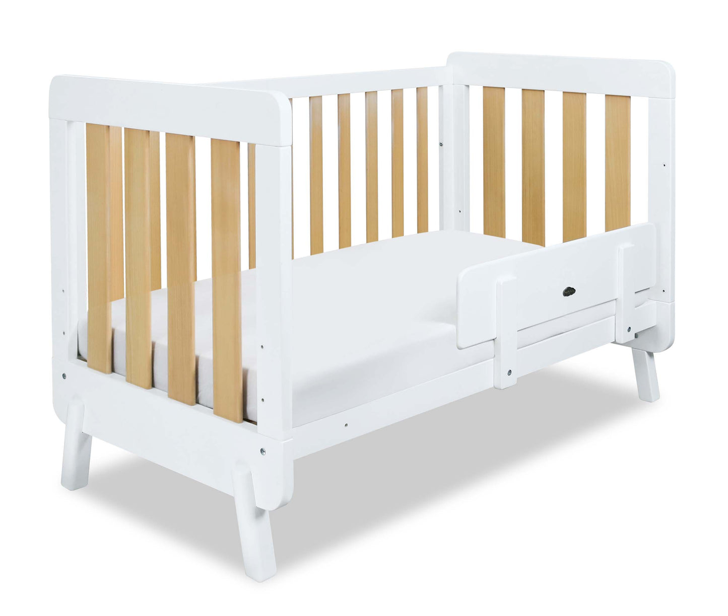 Comfy Baby Cot Bed - Luca-White