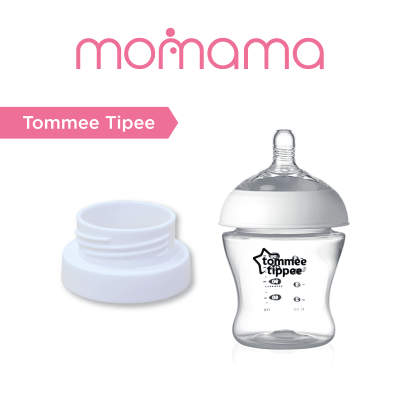 Momama Mm0003 Ultra Wide Neck Bottle Adapter “ Tommee Tipee Bottle Cap, He Or She & Pureen