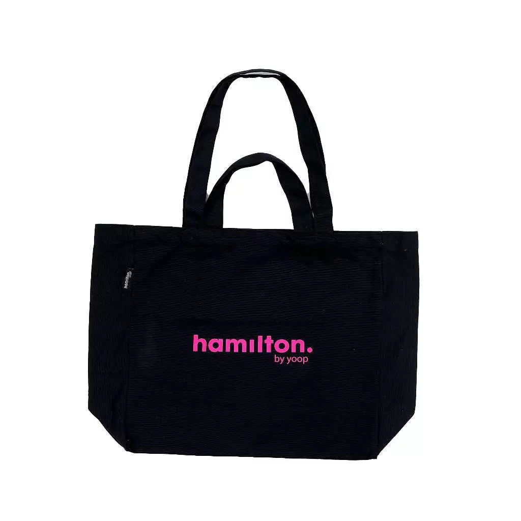 Hamilton Tote Bag - Blue/Beige/Black/Yellow/Pink