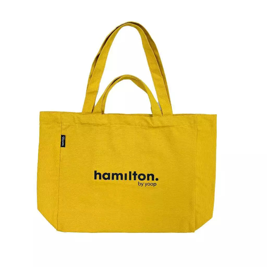 Hamilton Tote Bag - Blue/Beige/Black/Yellow/Pink