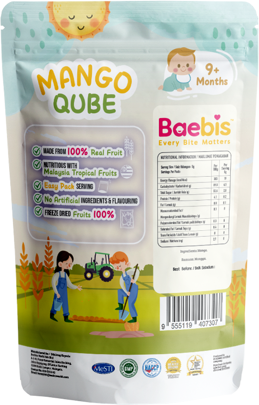 Baebis 100% Natural Qube