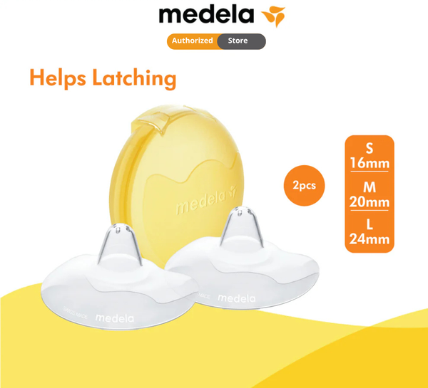 Medela Contact Nipple Shields Size S/M/L - (2 Pcs/Pack)