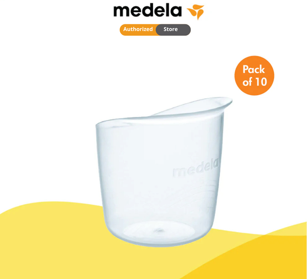 Medela Disposable Baby Cup Feeder (Pack Of 10) - Reusable