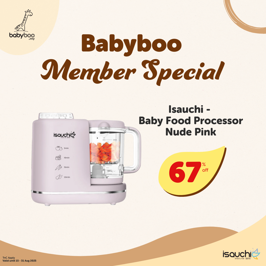 Isa Uchi Ismart 6-In-1 Function Baby Food Processor