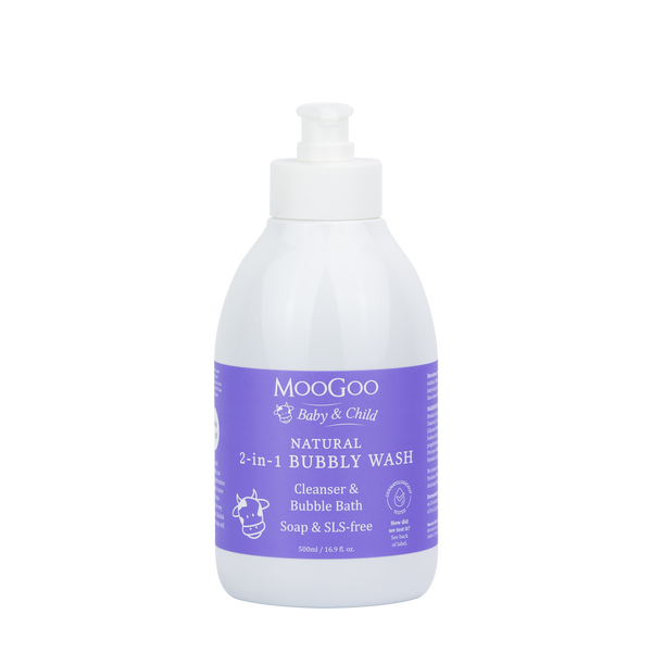Moogoo 2-In-1 Bubbly Wash