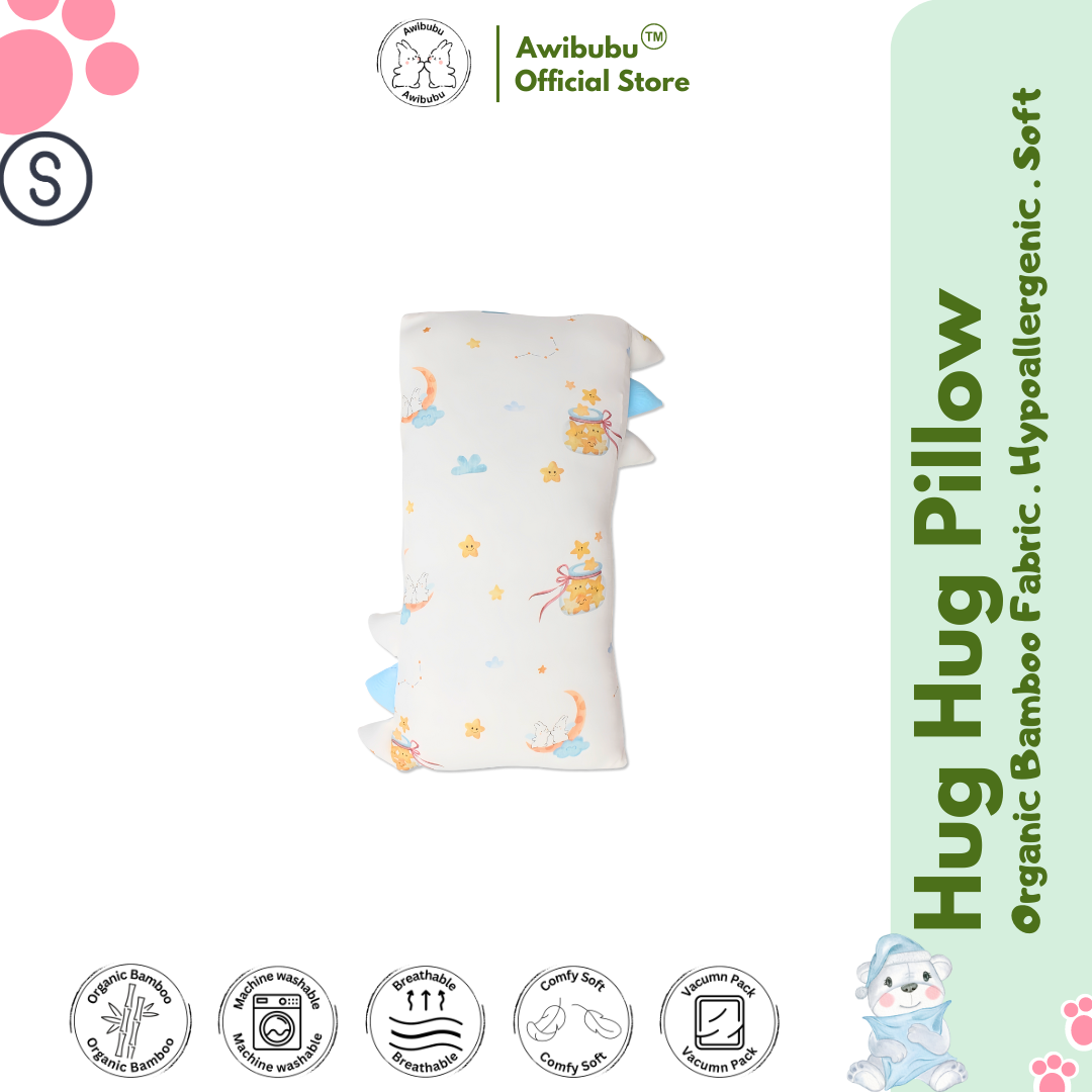 Awibubu Ultra Soft Bamboo Hugging Pillow