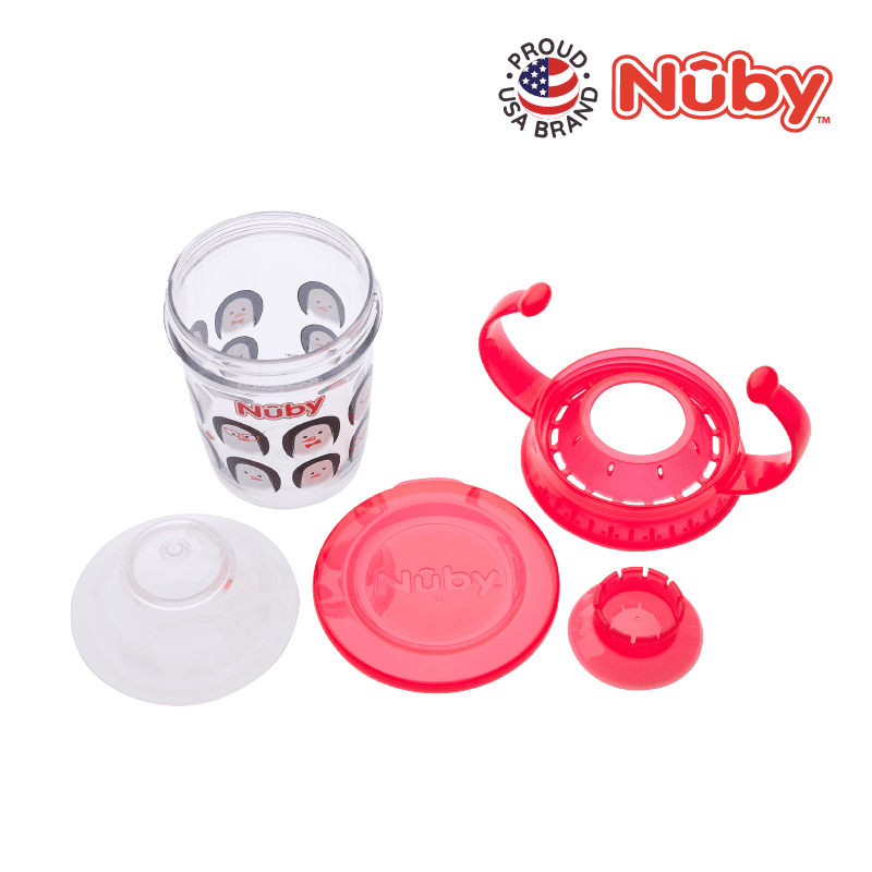 Nuby 360 Wonder Cup 1Pk 240Ml/8Oz Twin Handle Tritan