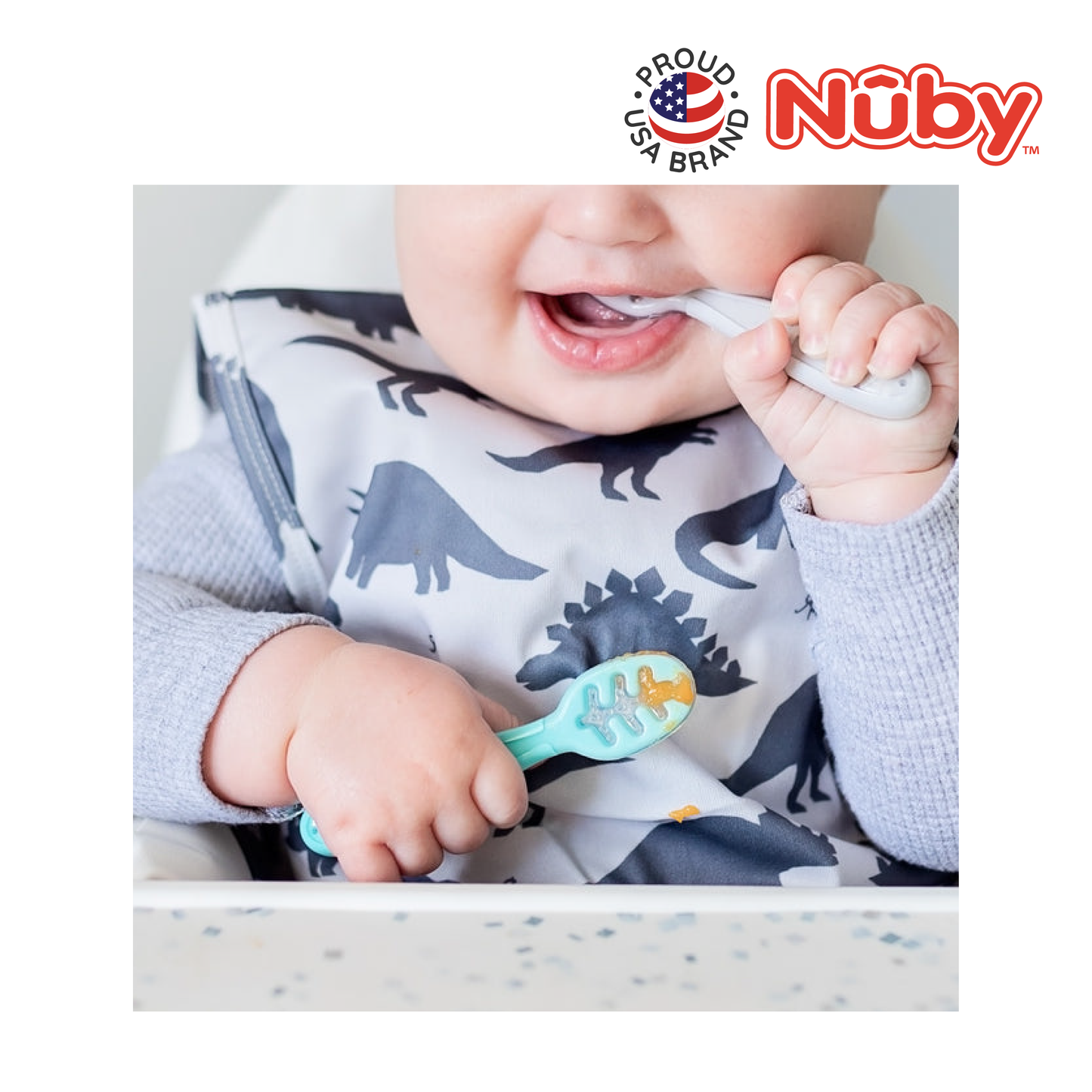 Nuby 3 Stage Dipping Spoons