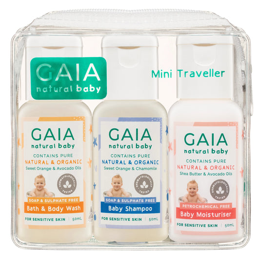 Gaia Natural Baby Mini Traveller 3 X 50ML