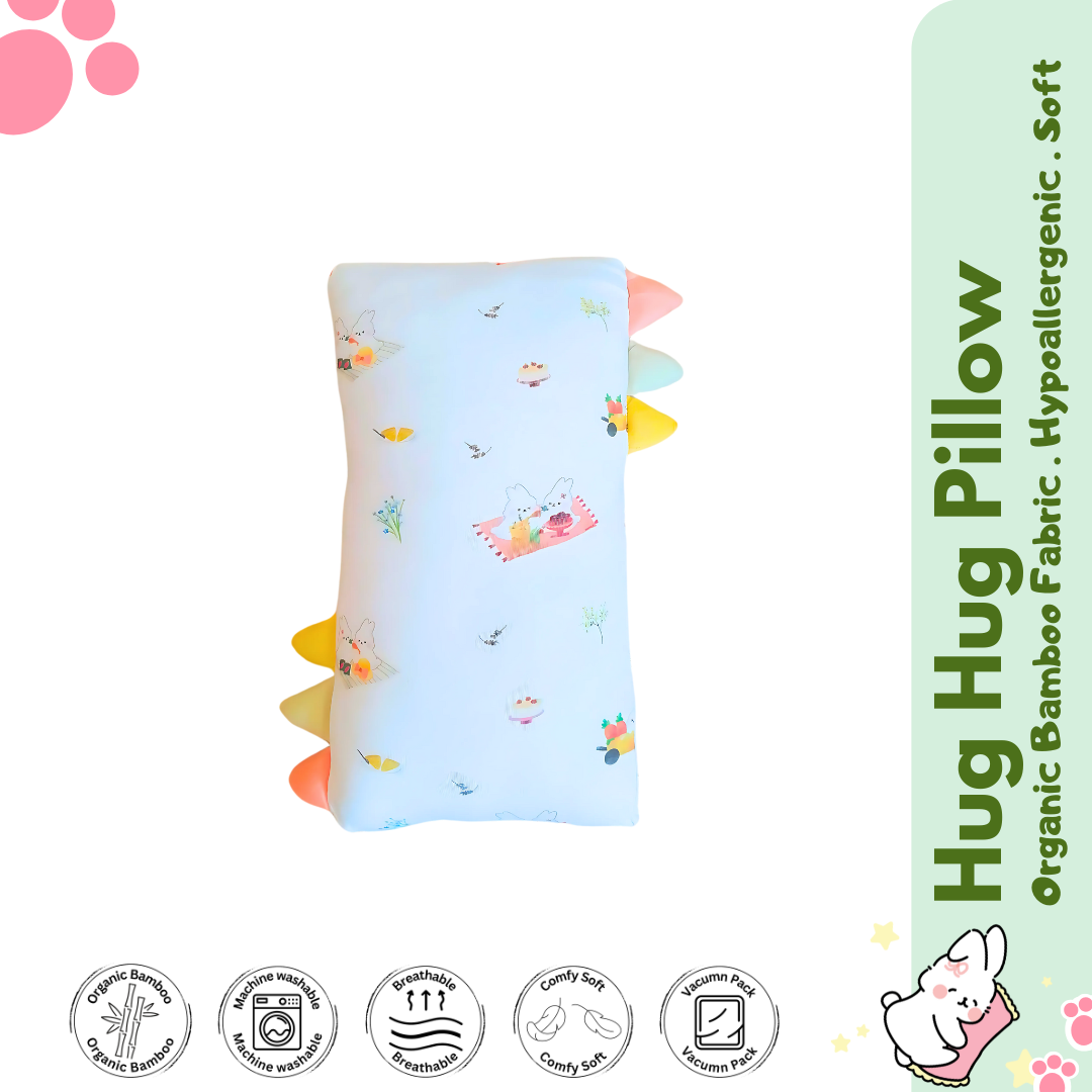 Awibubu Ultra Soft Bamboo Hugging Pillow