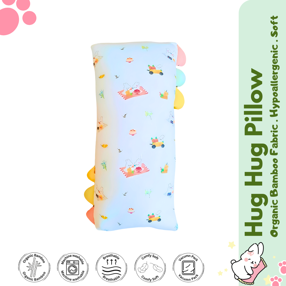 Awibubu Ultra Soft Bamboo Hugging Pillow