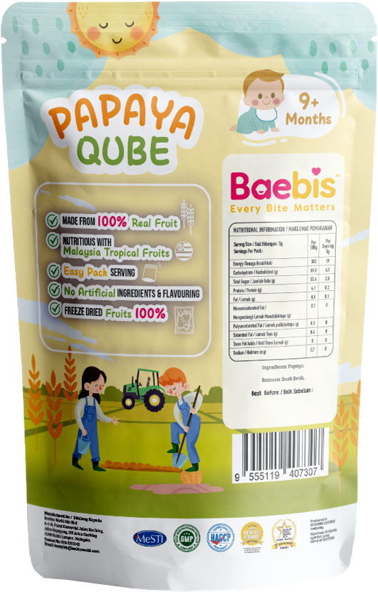 Baebis 100% Natural Qube