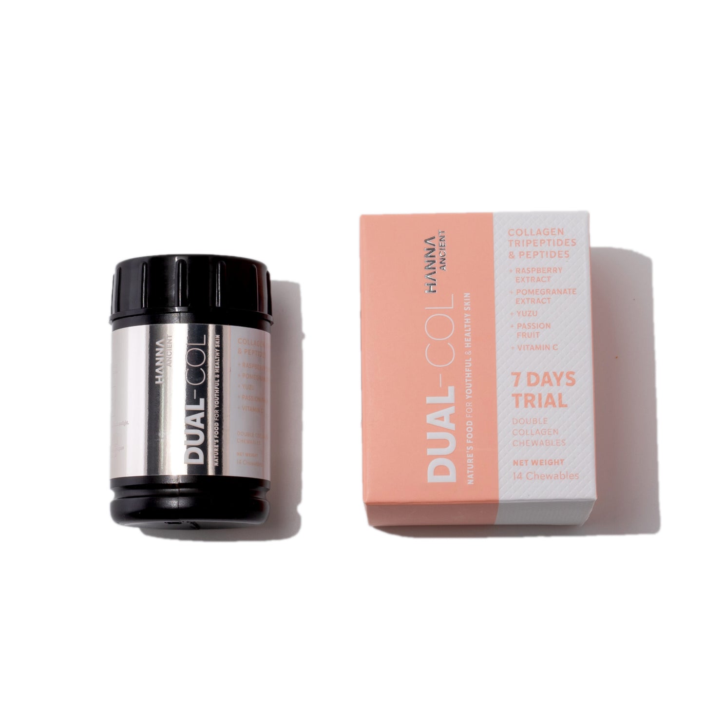Hanna Ancient - Dual-Col (60 Chewable)- 2 Bottle