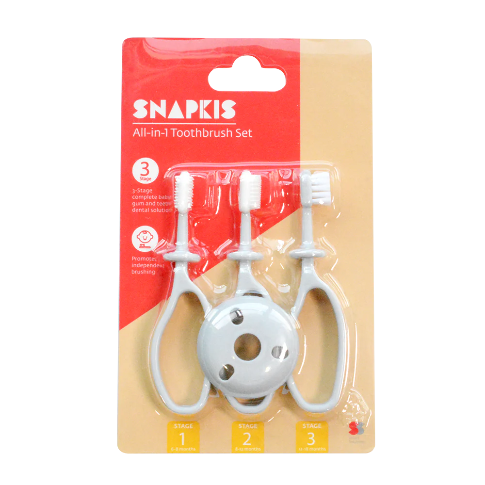 Snapkis All-In-One Toothbrush Set