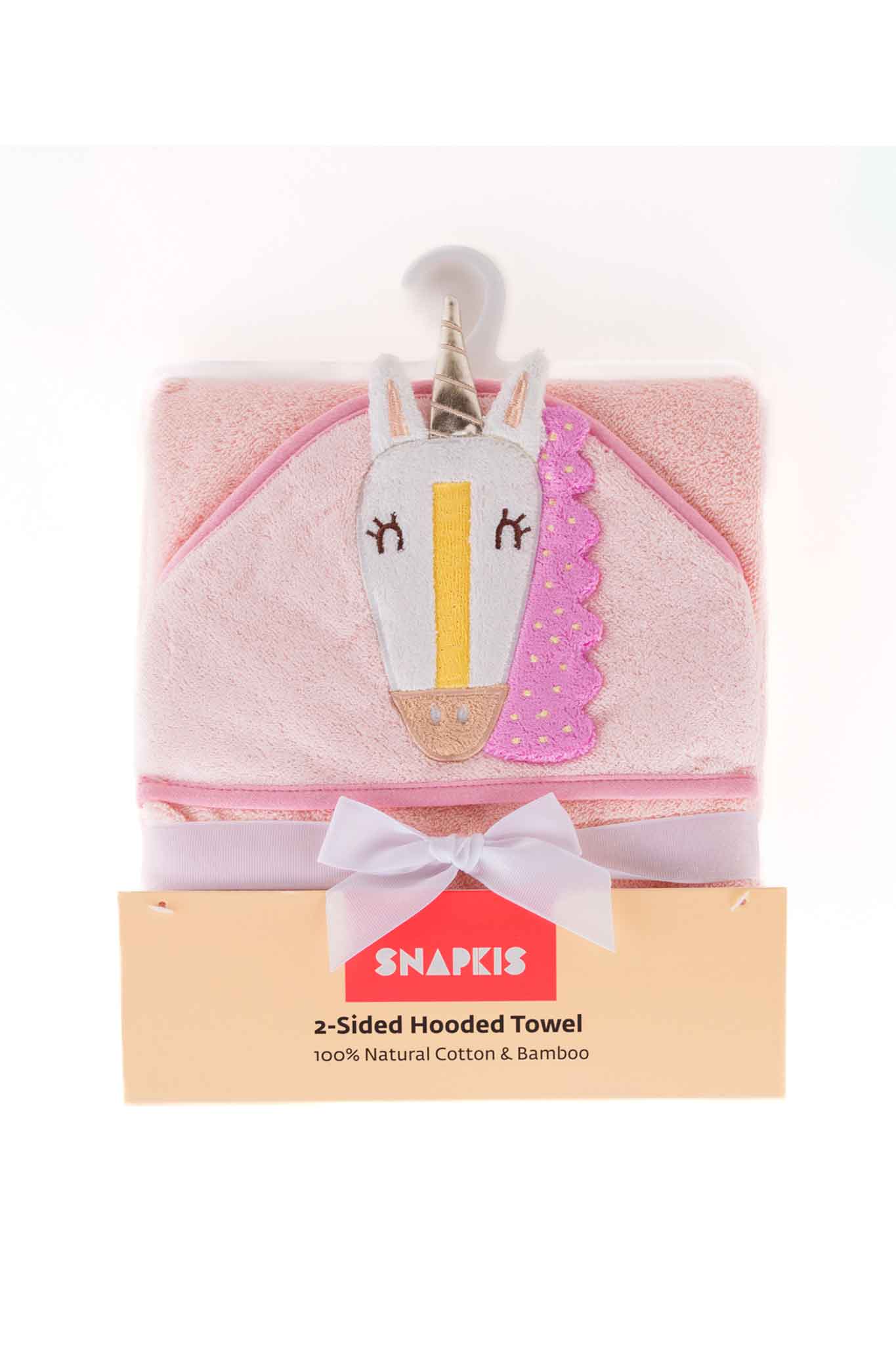 Snapkis Hooded Towel 1 Pack 2-In-1 Unicorn