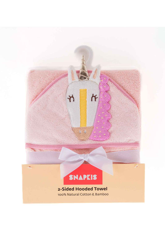 Snapkis Hooded Towel 1 Pack 2-In-1 Unicorn