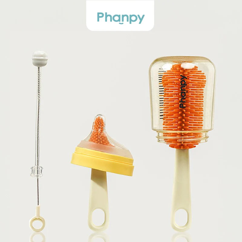 Phanpy Traveling Bottle Brush Drainer Set
