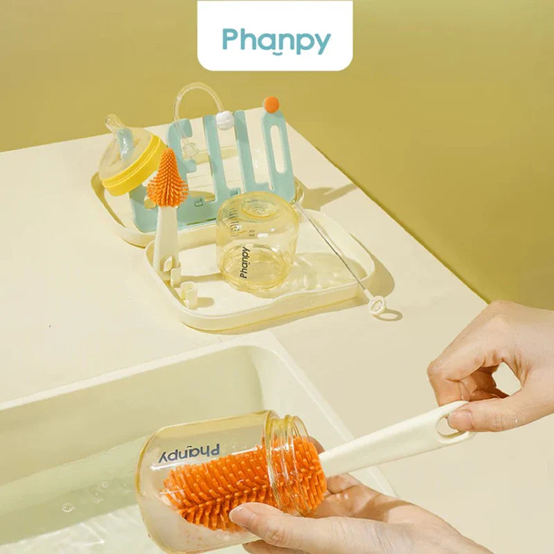 Phanpy Traveling Bottle Brush Drainer Set