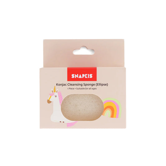 Snapkis Konjac Cleansing Sponge (S) - Ellipse