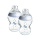 Tommee Tippee Bottle 260Ml Pk1 Natural Start Tinted Blue