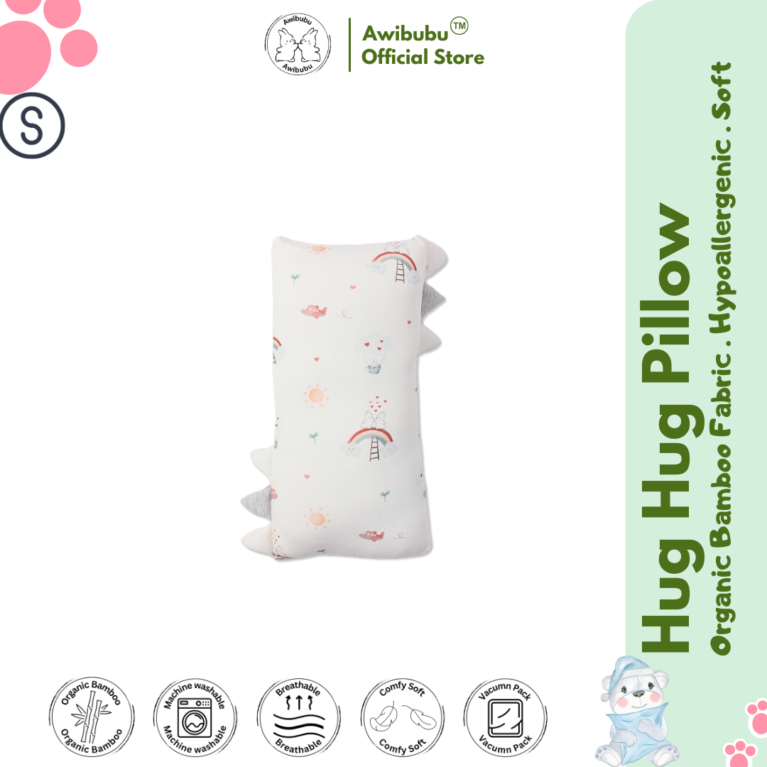 Awibubu Ultra Soft Bamboo Hugging Pillow