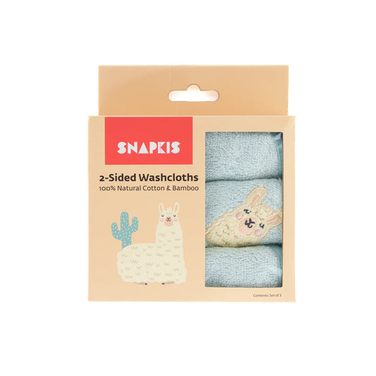 Snapkis Llama Washcloth (25X25Cm)