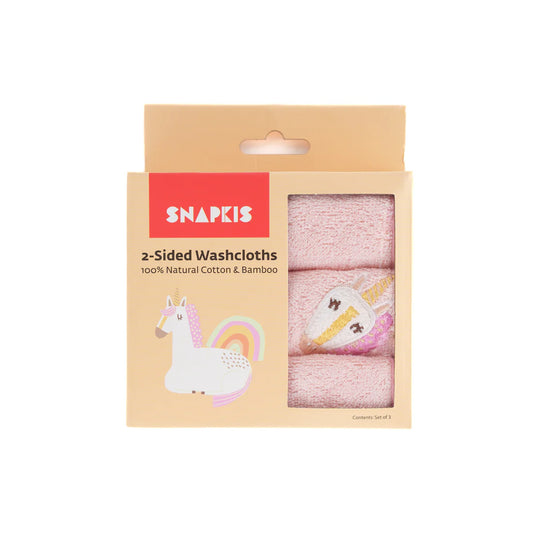 Snapkis Unicorn Washcloth (25X25Cm)