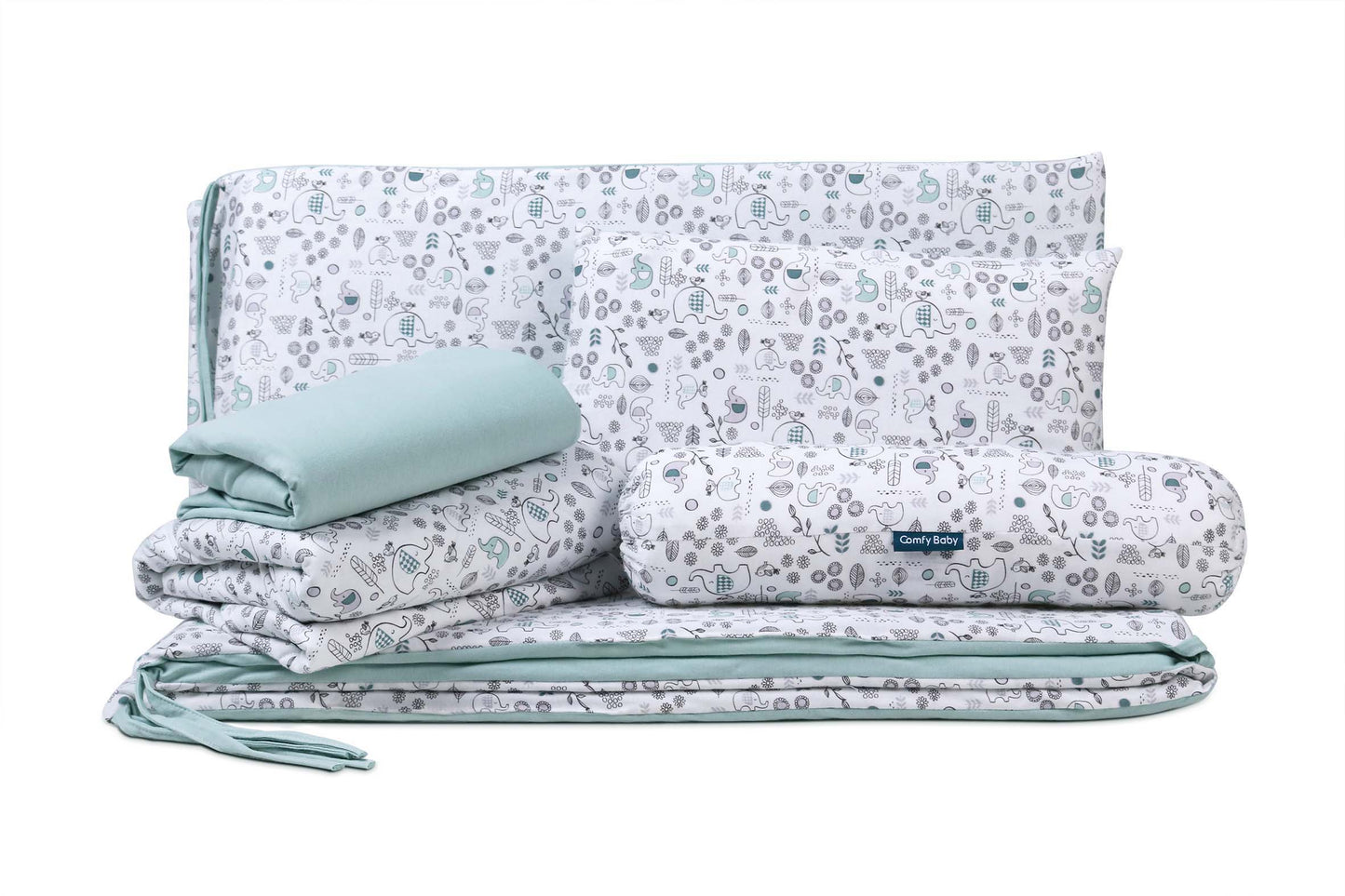Comfy Living 6 In 1 Bedding Set