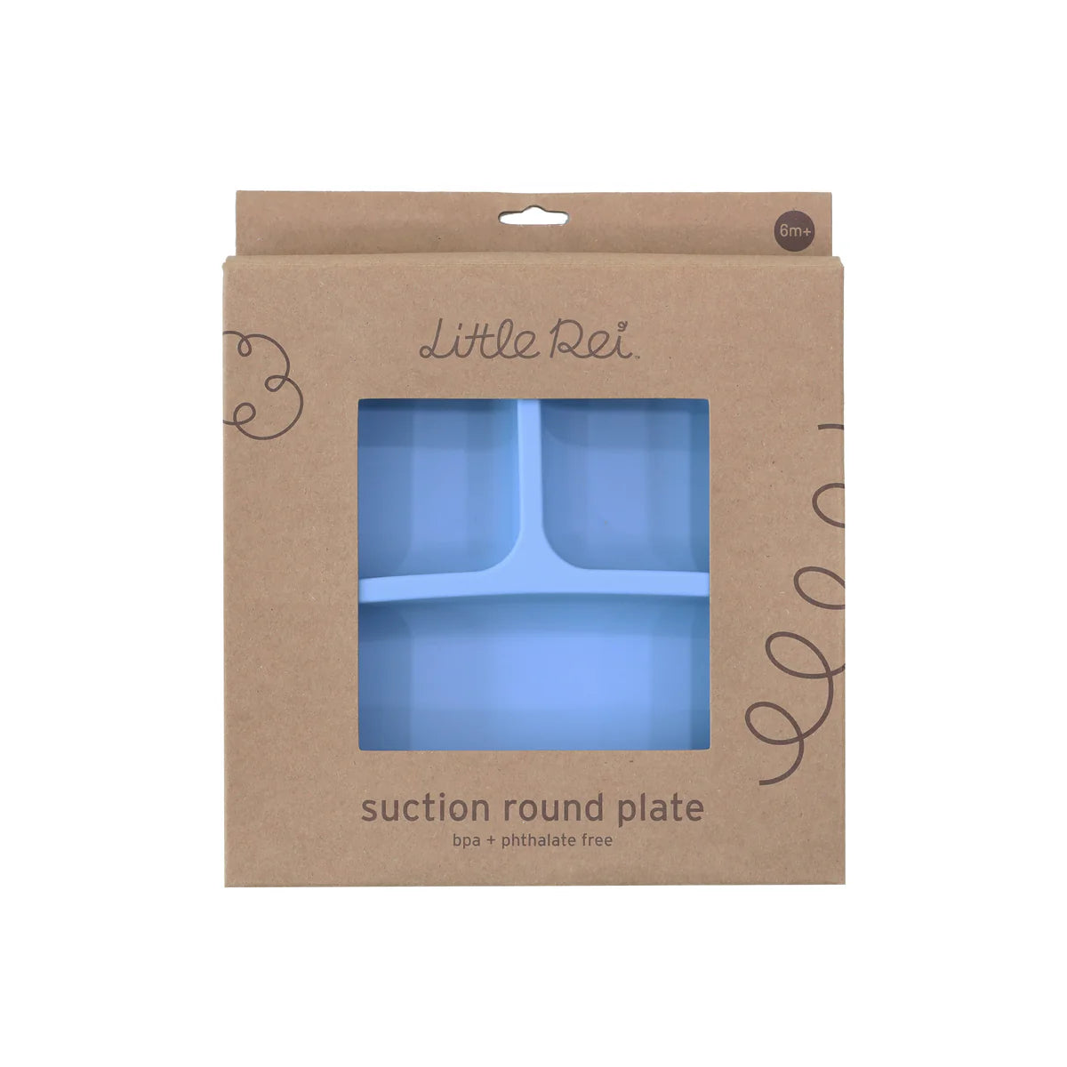 Little Rei Silicone Round Plate