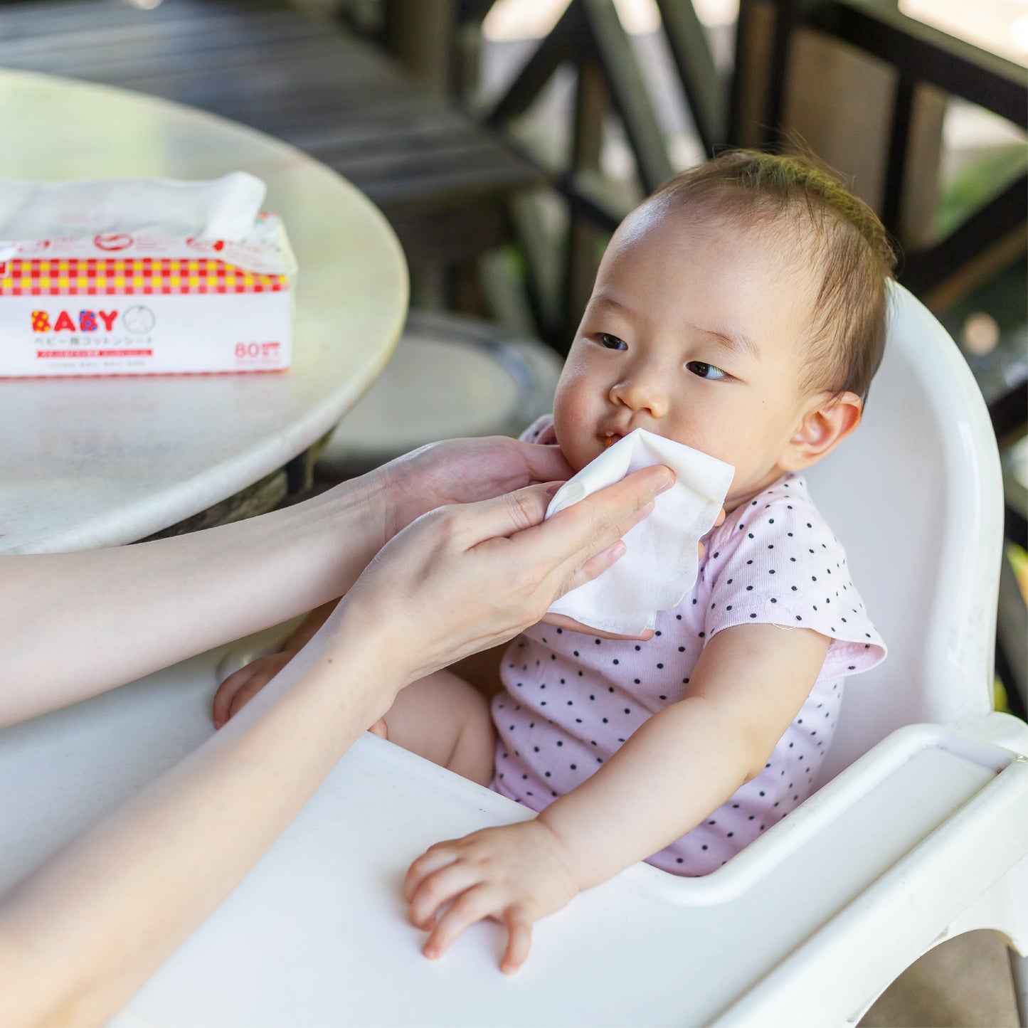 Suzuran Baby Antibacterial Cotton Sheet 80pcs