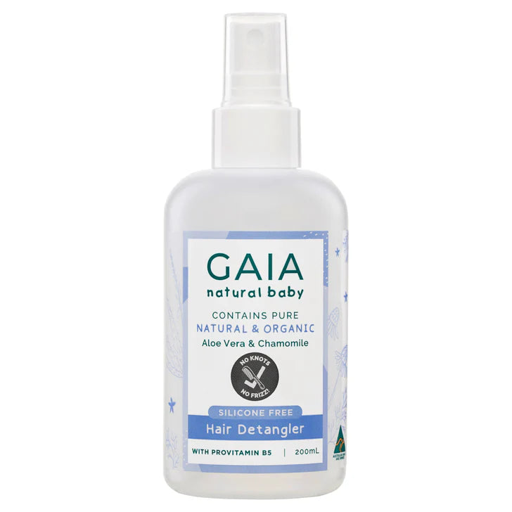 Gaia Natural Baby Conditioning Detangler 200Ml Best Before: 21/2/2025, 19/4/2025, 16/2/2026, 4/10/2027