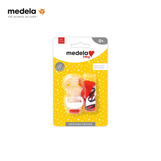 Medela Bpa-Free Pacifier Clip Holder With Universal Design Fits Most Pacifier & Opens With One Hand
