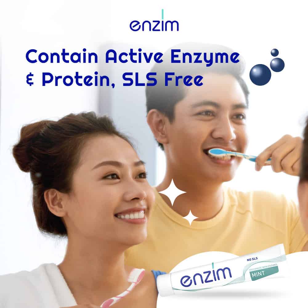 Enzim Fresh Mint Toothpaste 100Ml