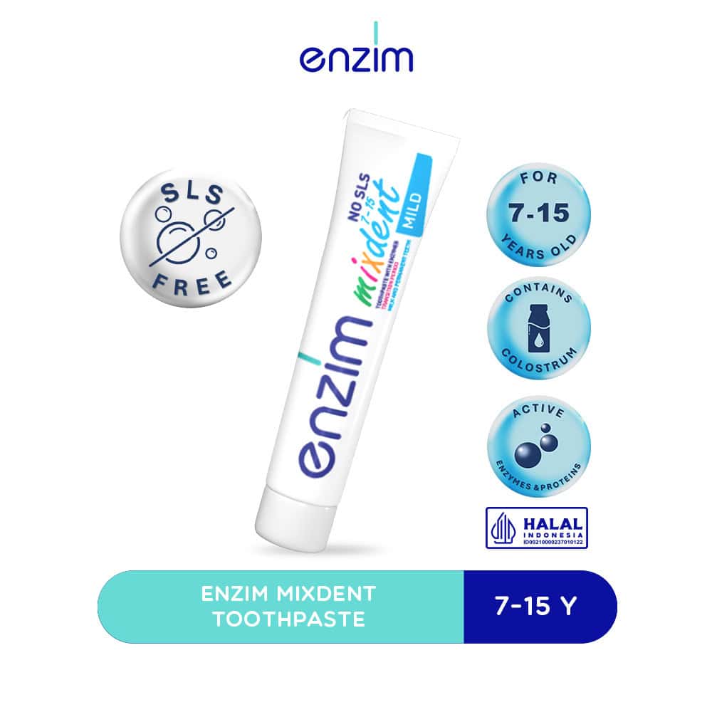 Enzim Mixdent Mild Toothpaste 75Ml