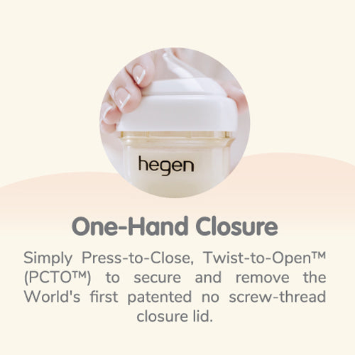 Hegen Pcto 330Ml/11Oz Ppsu Feeding Bottle ( Pink / Blue / Purple )