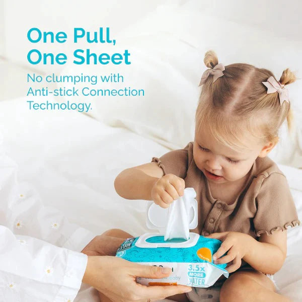 Hoppi 20 Sheets 5-In-1 Bundle Pack Baby Wet Wipes
