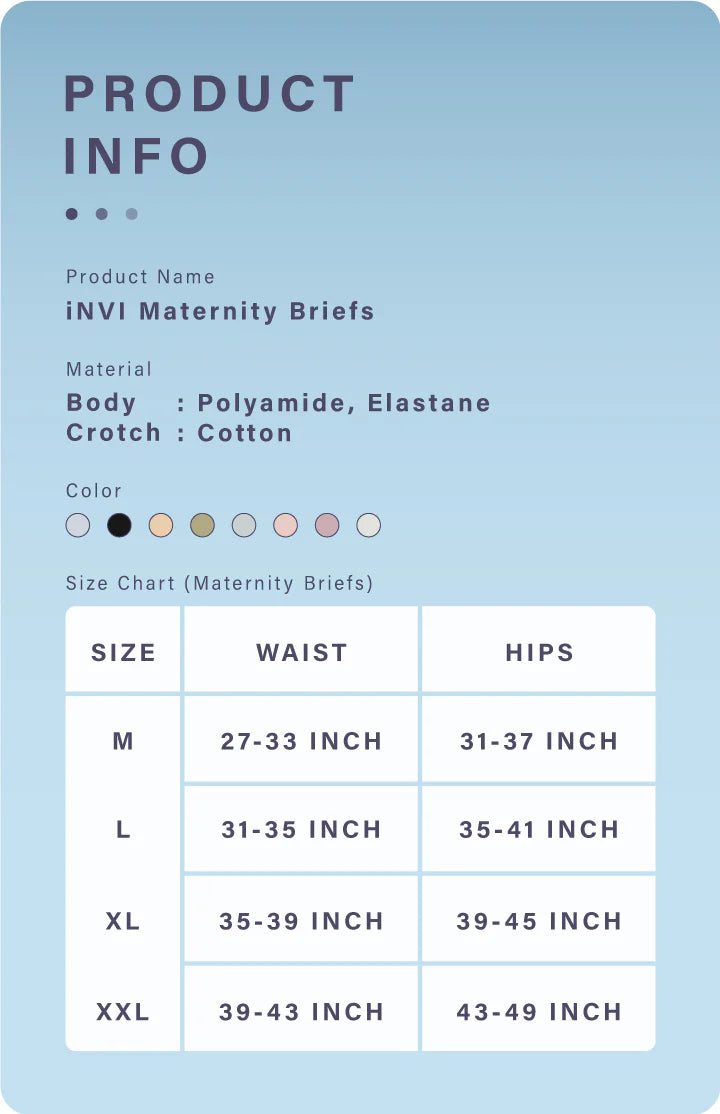 Shapee Invi Maternity Briefs