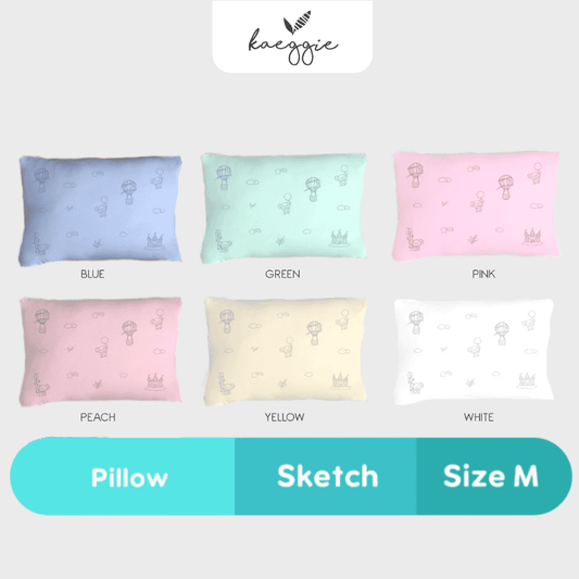 Kaeggie Organic Bamboo Pillow  ( S, M, L ) - Grey