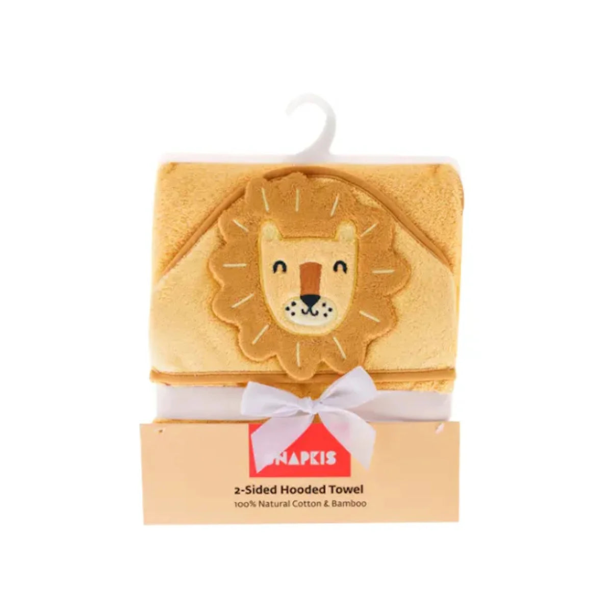 Snapkis Hooded Towel 1Pk 2-In-1 Lion