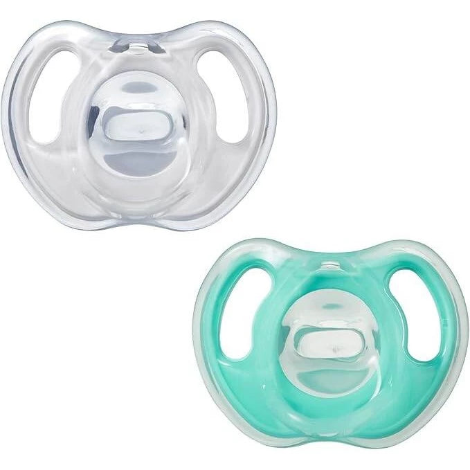 Tommee Tippee Ultra Light Soother Silicone 0-6M, 2 Packs