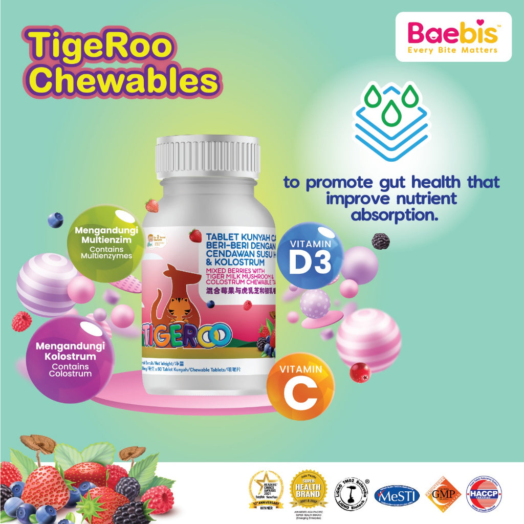 Baebis Tigeroo PowerGuard 500mg
