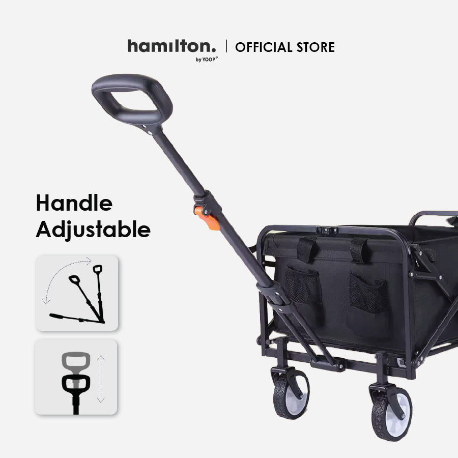 Hamilton Folding Wagon - Black