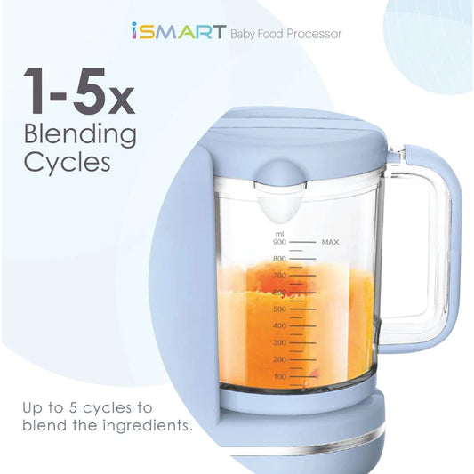 Isa Uchi Ismart 6-In-1 Function Baby Food Processor