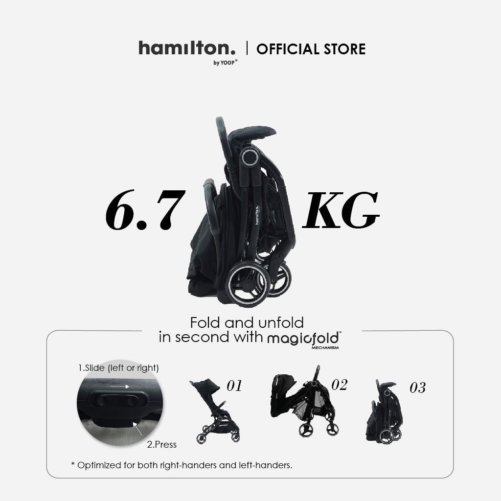 Hamilton S2 Stroller | Magicfold™