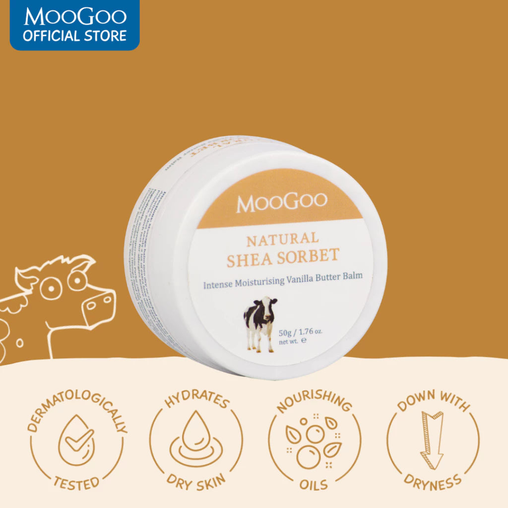 Moogoo Shea Sorbet Vanilla Butter Balm 50G