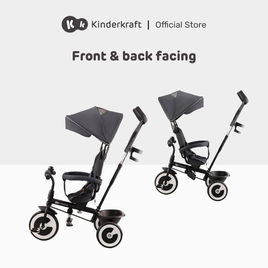 Kinderkraft Tricycle 6-In-1 Aston Suitable For 9Months Above