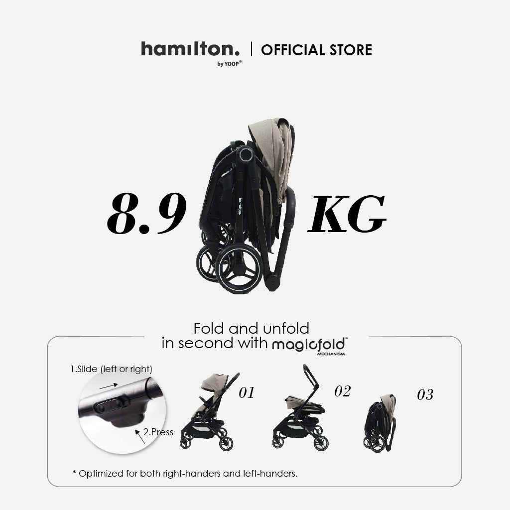 Hamilton T1 Stroller | Magicfold™